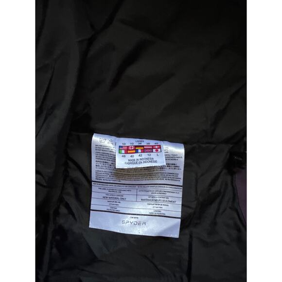Women’s Purple Spyder Ski Jacket sz L - Picture 3 of 5